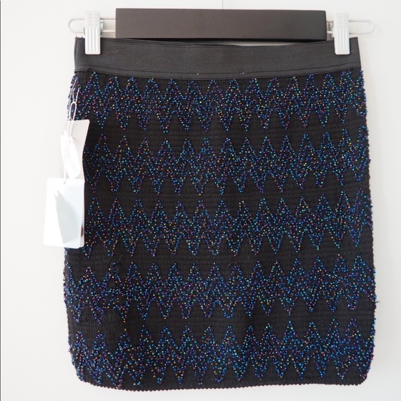 Beaded Mini Skirt - Picture 4 of 5